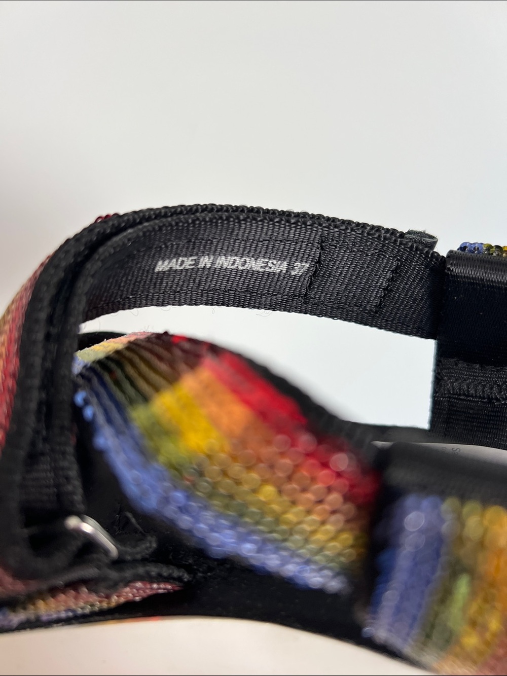 Marc Jacobs comet sport sandal colorful rainbow sequin adjustable straps 37 - Picture 14 of 14